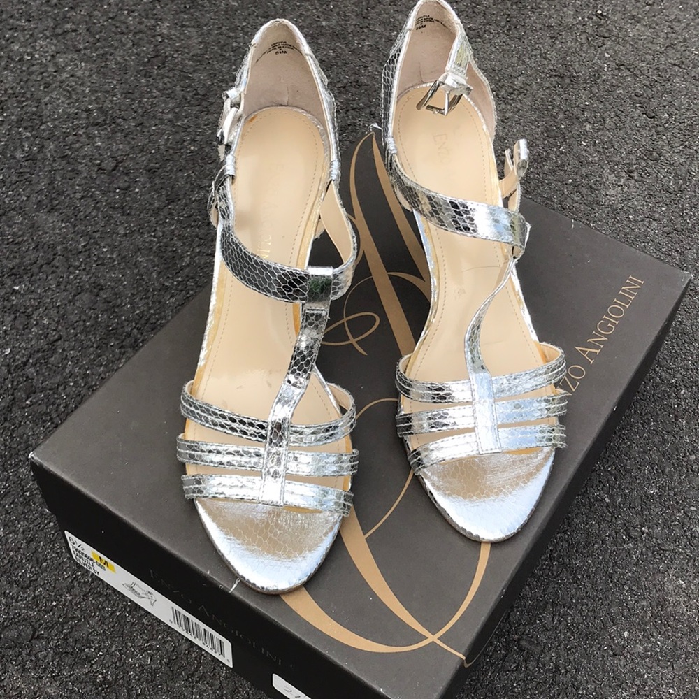 Silver heels
